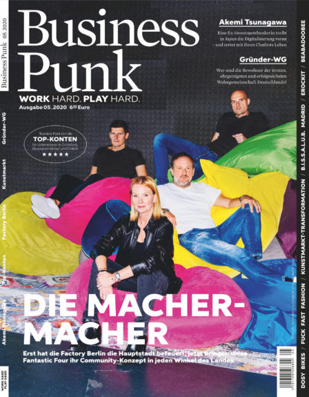 Business Punk Magazine: Factory Berlin. Photo by Frederike Wetzels